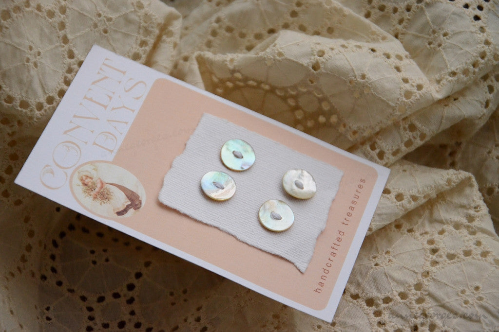 Akoya Buttons Handmade - CONVENT DAYS ( Card B5 ) – AnneGeorges