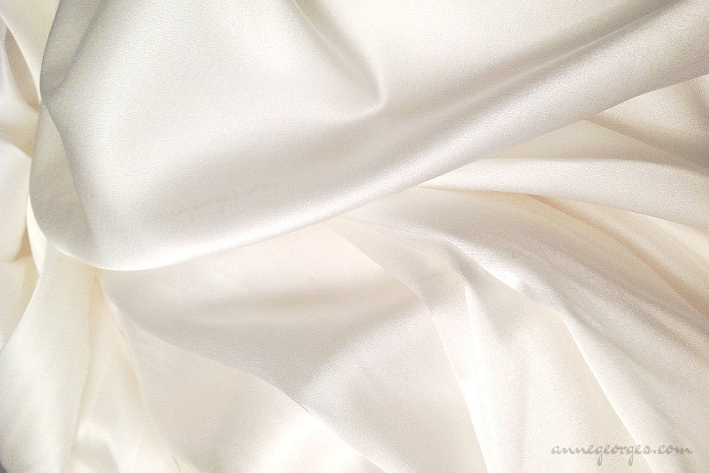 Silk stretch satin fabric for lingerie and dressmaking