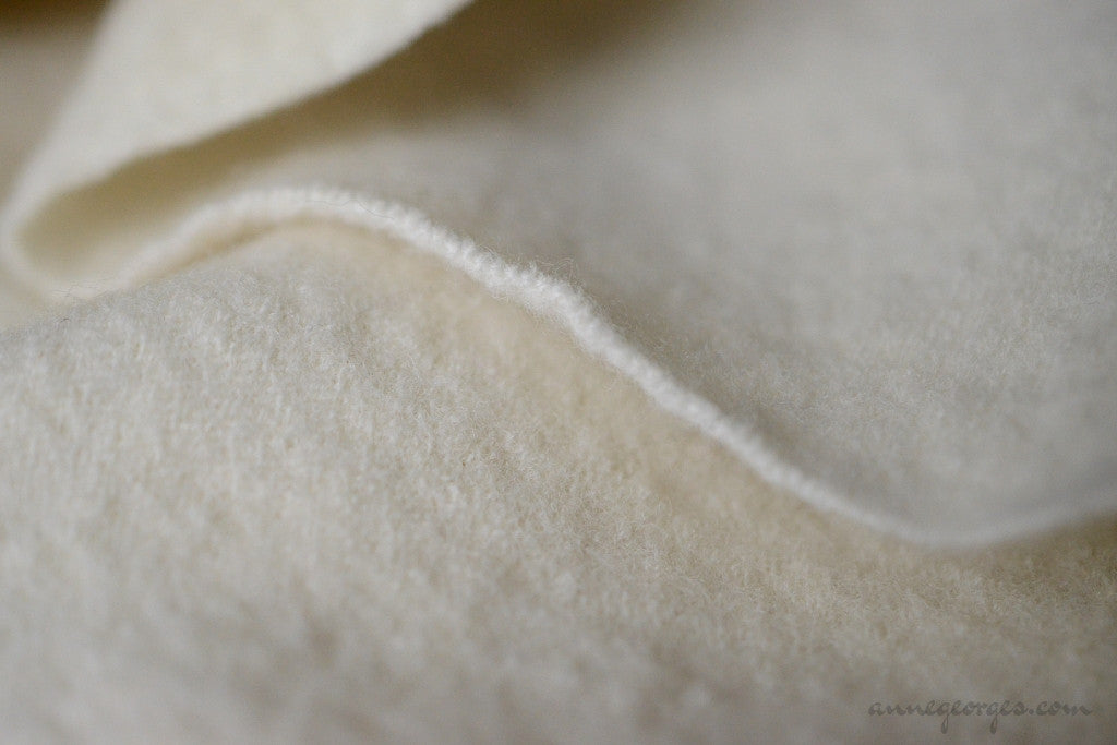 Felted Wool Knit Fabric - HIMALAYAN WOOL ( Leh Felted Knit, Unbleached –  AnneGeorges